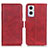 Leather Case Stands Flip Cover Holder M15L for OnePlus Nord N20 5G Red