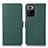Leather Case Stands Flip Cover Holder M16L for Xiaomi Poco X3 GT 5G Green