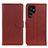 Leather Case Stands Flip Cover Holder M18L for Samsung Galaxy S22 Ultra 5G