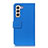 Leather Case Stands Flip Cover Holder M21L for Samsung Galaxy S23 5G