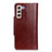 Leather Case Stands Flip Cover Holder M22L for Samsung Galaxy S22 5G