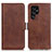 Leather Case Stands Flip Cover Holder M29L for Samsung Galaxy S22 Ultra 5G