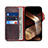 Leather Case Stands Flip Cover Holder MT5 for Apple iPhone 14 Pro