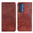 Leather Case Stands Flip Cover Holder N01P for Motorola Moto Edge (2021) 5G