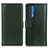 Leather Case Stands Flip Cover Holder N02P for Motorola Moto Edge (2021) 5G Green