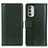 Leather Case Stands Flip Cover Holder N02P for Motorola Moto G Stylus (2022) 4G Green