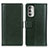 Leather Case Stands Flip Cover Holder N02P for Motorola Moto G Stylus (2022) 5G Green
