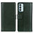 Leather Case Stands Flip Cover Holder N02P for Samsung Galaxy M13 4G Green