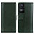 Leather Case Stands Flip Cover Holder N02P for Xiaomi Poco F4 5G Green