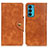 Leather Case Stands Flip Cover Holder N03P for Motorola Moto Edge 20 5G