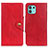 Leather Case Stands Flip Cover Holder N03P for Motorola Moto Edge 20 Lite 5G Red