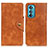 Leather Case Stands Flip Cover Holder N03P for Motorola Moto Edge 30 5G