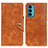 Leather Case Stands Flip Cover Holder N03P for Motorola Moto Edge Lite 5G