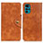 Leather Case Stands Flip Cover Holder N03P for Motorola Moto G22