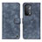 Leather Case Stands Flip Cover Holder N03P for OnePlus Nord N200 5G Blue