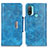 Leather Case Stands Flip Cover Holder N04P for Motorola Moto E30