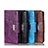 Leather Case Stands Flip Cover Holder N04P for Motorola Moto E40