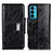 Leather Case Stands Flip Cover Holder N04P for Motorola Moto Edge Lite 5G