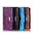 Leather Case Stands Flip Cover Holder N04P for Motorola Moto G Pure