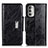 Leather Case Stands Flip Cover Holder N04P for Motorola Moto G Stylus (2022) 4G