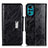 Leather Case Stands Flip Cover Holder N04P for Motorola Moto G22