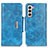 Leather Case Stands Flip Cover Holder N04P for Samsung Galaxy S21 5G