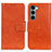 Leather Case Stands Flip Cover Holder N05P for Motorola Moto G200 5G
