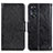 Leather Case Stands Flip Cover Holder N05P for Oppo Reno8 T 4G Black