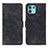 Leather Case Stands Flip Cover Holder N06P for Motorola Moto Edge 20 Lite 5G Black