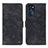 Leather Case Stands Flip Cover Holder N06P for Motorola Moto G 5G (2022) Black