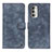 Leather Case Stands Flip Cover Holder N06P for Motorola Moto G Stylus (2022) 5G Blue