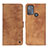 Leather Case Stands Flip Cover Holder N06P for Motorola Moto G50