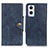 Leather Case Stands Flip Cover Holder N06P for Oppo Reno7 Lite 5G Blue