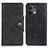 Leather Case Stands Flip Cover Holder N06P for Oppo Reno8 Pro 5G Black
