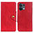 Leather Case Stands Flip Cover Holder N06P for Oppo Reno8 Pro 5G Red