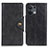 Leather Case Stands Flip Cover Holder N06P for Oppo Reno9 5G Black