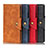 Leather Case Stands Flip Cover Holder N06P for Samsung Galaxy S21 Ultra 5G