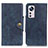 Leather Case Stands Flip Cover Holder N06P for Xiaomi Mi 12S 5G Blue