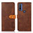 Leather Case Stands Flip Cover Holder N07P for Motorola Moto G Pure