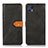 Leather Case Stands Flip Cover Holder N07P for Motorola Moto G50 5G Black