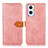 Leather Case Stands Flip Cover Holder N07P for OnePlus Nord N20 5G Pink