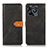 Leather Case Stands Flip Cover Holder N07P for Realme C51 Black