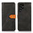 Leather Case Stands Flip Cover Holder N07P for Samsung Galaxy S21 Ultra 5G Black