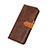 Leather Case Stands Flip Cover Holder N07P for Samsung Galaxy S22 Plus 5G