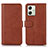 Leather Case Stands Flip Cover Holder N08P for Motorola Moto G54 5G