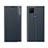 Leather Case Stands Flip Cover Holder Q04H for Xiaomi Redmi 9C Dark Gray