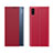 Leather Case Stands Flip Cover Holder Q04H for Xiaomi Redmi 9i Red