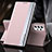 Leather Case Stands Flip Cover Holder QH2 for Samsung Galaxy A23 5G