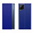 Leather Case Stands Flip Cover Holder QH2 for Samsung Galaxy M33 5G Blue