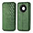 Leather Case Stands Flip Cover Holder S01D for Huawei Mate 40 Green